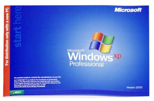 Microsoft Windows XP Professional with SP2 Software