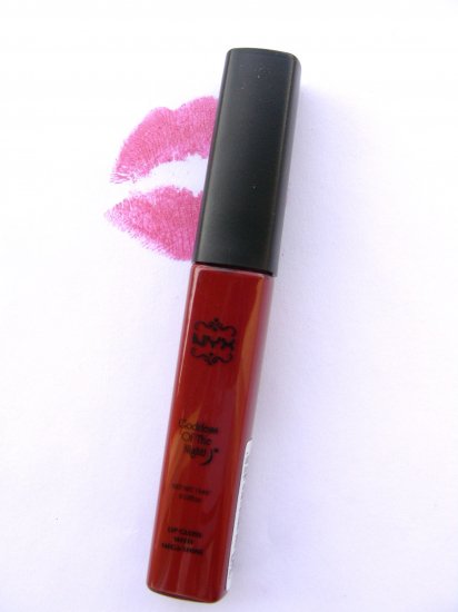 NYX LIP GLOSS WITH MEGA SHINE - NUTMEG