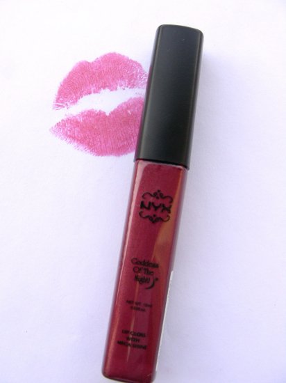 NYX LIP GLOSS WITH MEGA SHINE - SILVER PLUM