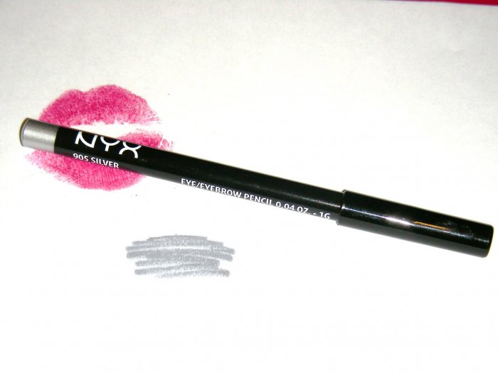 NYX SLIM EYE/EYEBROW PENCIL - SILVER