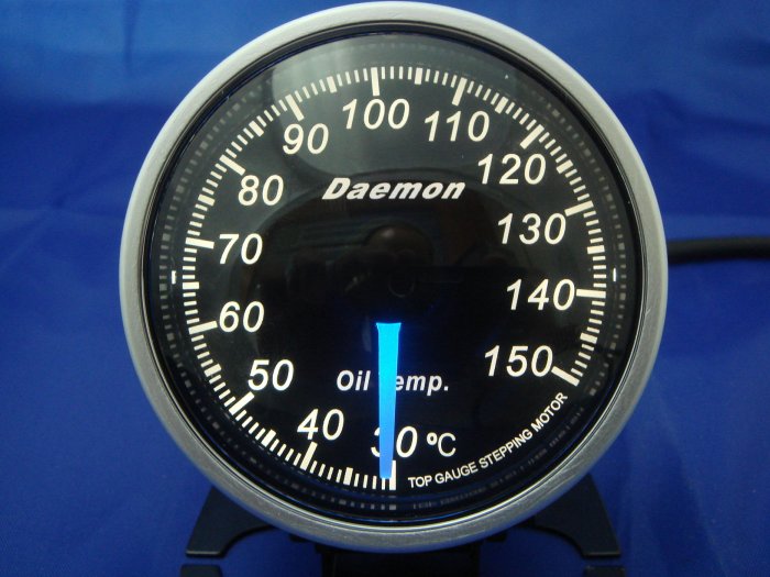 Daemon Professional 60mm Stepper Motor Oil Temperature Gauge