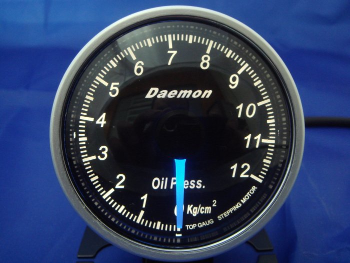 Daemon Professional 60mm Stepper Motor Oil Pressure Gauge