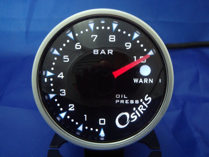 Osiris Professional 60mm Stepper Motor Oil Pressure Gauge
