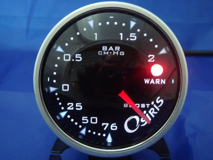 Osiris Professional 60mm Stepper Motor Boost Gauge