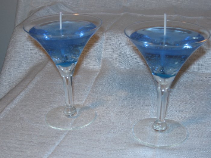 Blue Saphire Martinis