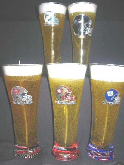 Licensed Sports Logo Pilsners