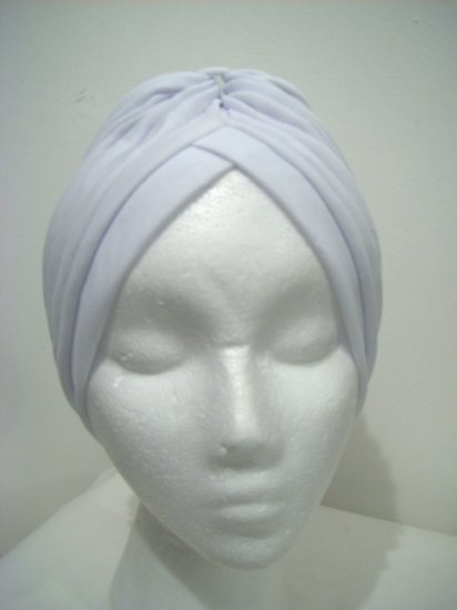 White Turban Hat