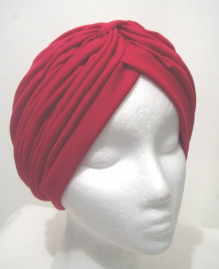 Red Turban Hat