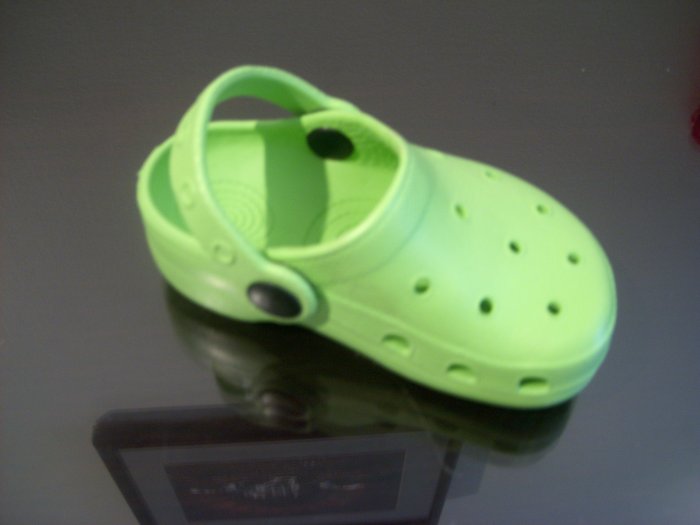 Kids' Children Clogs Mules Slides Sandals Green Water Shoes Toddler Size 7