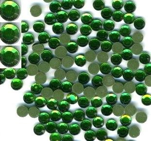 Emerald Rhinestones Hot Fix 6mm 30ss