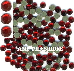 Siam (Red) Rhinestones Hot Fix 4mm/16ss