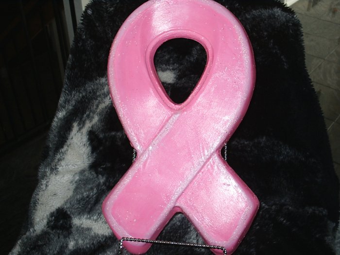 Cancer Awareness Ribbon Plaque