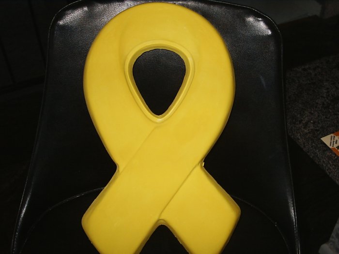 Yellow Ribbon Plaque