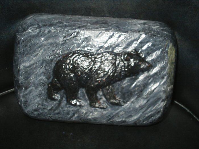 Brick Bear Stone