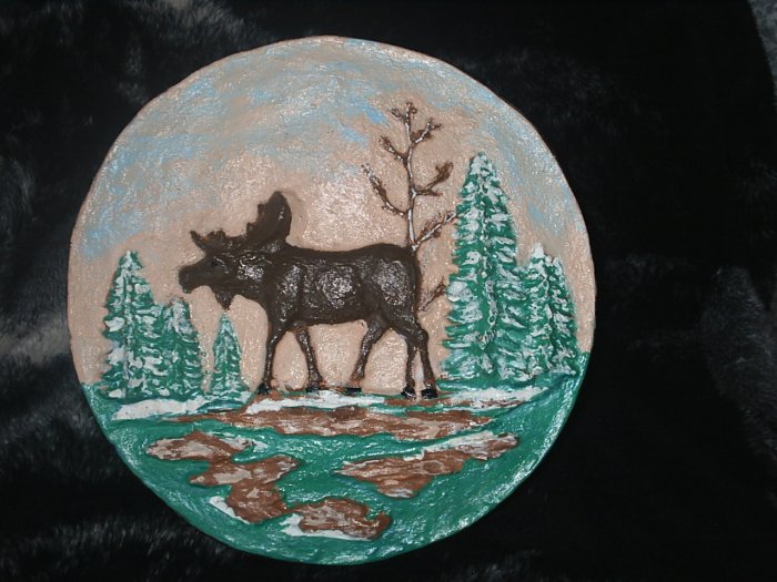 Moose Plaque
