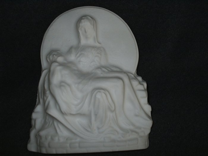 Mother Mary Holding Jesus Plaque