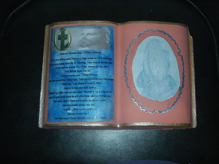Jesus Loves Me Plaque