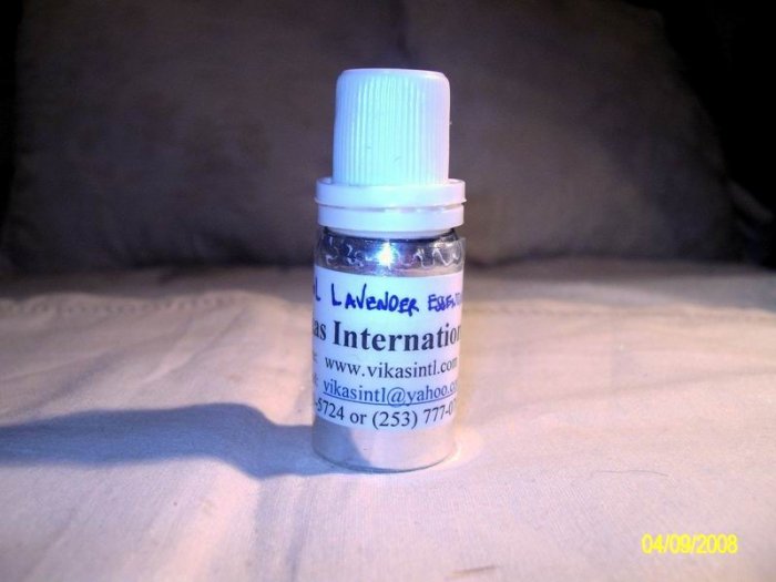 Lavender essential oil 20 ml in aluminum bottle