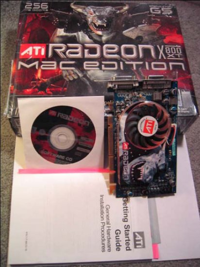 ATI Radeon X800XT Mac Edition 256MB AGP 8X PowerMac G5