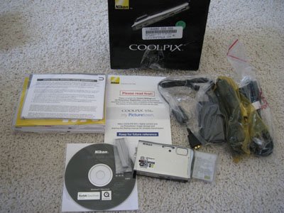 Nikon Coolpix S51c 8.1MP Digital Camera 3X Opt Silver