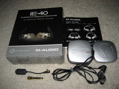 M-Audio IE-40 In-Ear Pro Stage for Ipod Iphone Sony Mp3