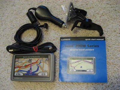 Garmin Nuvi 200W GPS Auto Navigation WQVGA 4.3" LCD
