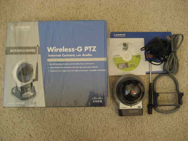 Linksys Wireless Internet Camera with Audio