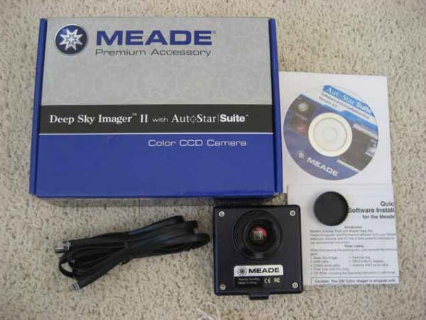 Meade Deep Sky Imager II Color CCD Telescope with Software