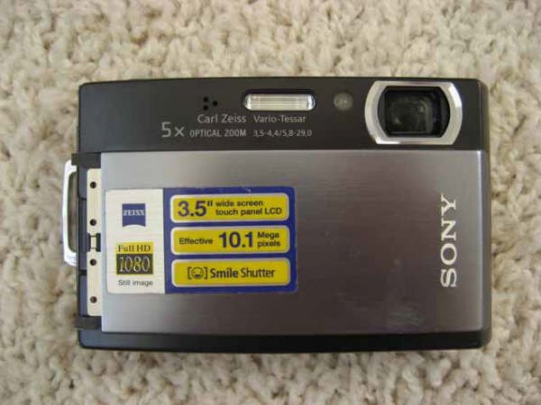 Sony CyberShot DSC-T300 Black 10.1 Megapixels 5X 4:3 HD Wide LCD Touch Screen