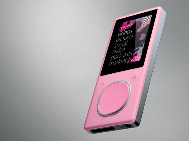 Zune 8 GB Digital Media MP3 Player Wifi Video (Pink)
