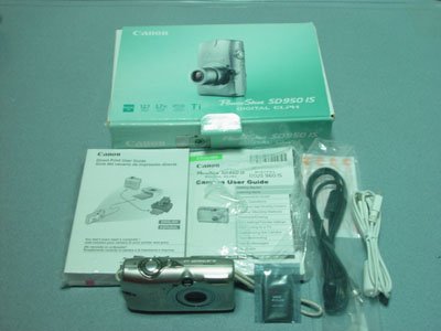 Canon Powershot SD950is Titanium 12MP 3.7X Opt Zoom
