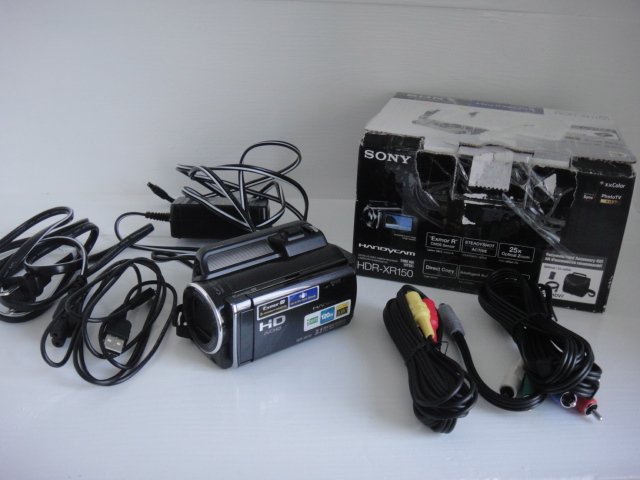 Sony HDR-XR150 120GB HDD 25x OPT Zoom High Definition Camcorder