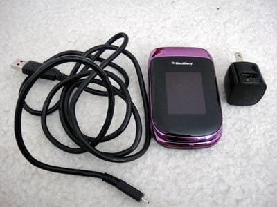 Sprint Blackberry 9670 Flip Pink 3G Wifi BT OS 6.0 5.0MP Good ESN