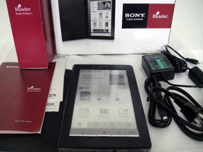 Sony PRS-900 3G 7" Digital Ebook Reader Daily Edition 2GB Touchscreen Stylus