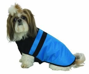 Medium Dog Snow Board Ski Jacket - Blue