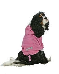 Large Dog Thermal Hoodie - Pink