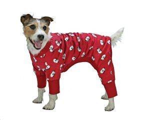 X Small Dog Sweet Dream Pajamas - Red