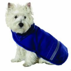 X Large Dog Eskimo Shearling Coat - Sapphire