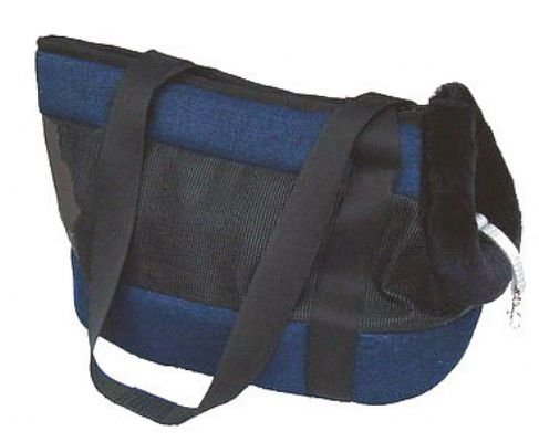 Small Breed Denim Tote Dog Carrier