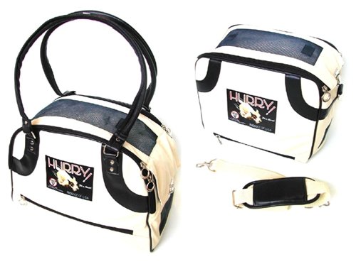 Small Hurry Vintage Americana Dog Carrier