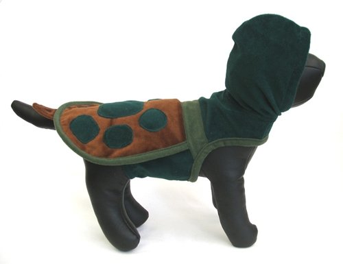 Small Turtle Hoodie Dog Costume