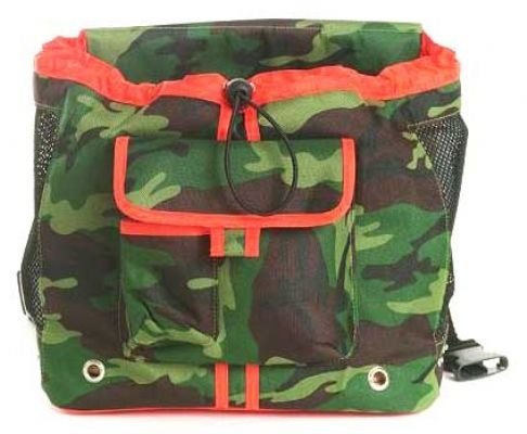 Camouflage Front Dog Pouch Carrier