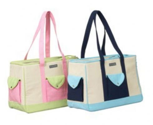 Blue Cape Cod Dog Carrier