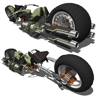 Exile motorbike