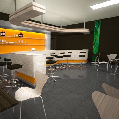 Caffe bar concept