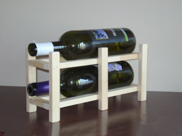 2 Bottle Wine Rack