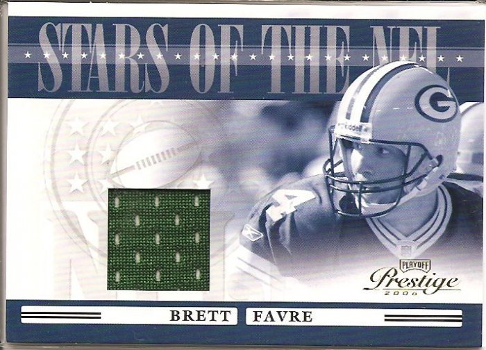 2006 Prestige Brett Favre Stars of the NFL Jersey