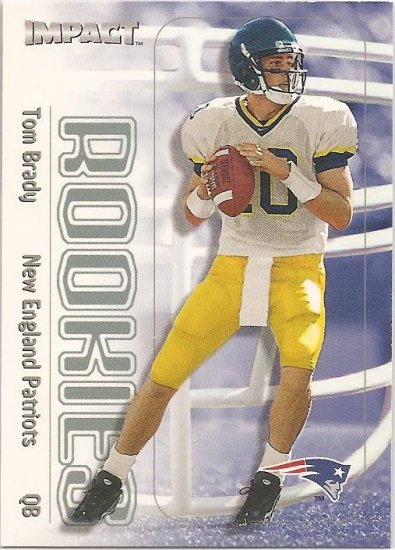 2000 Impact Tom Brady Rookie