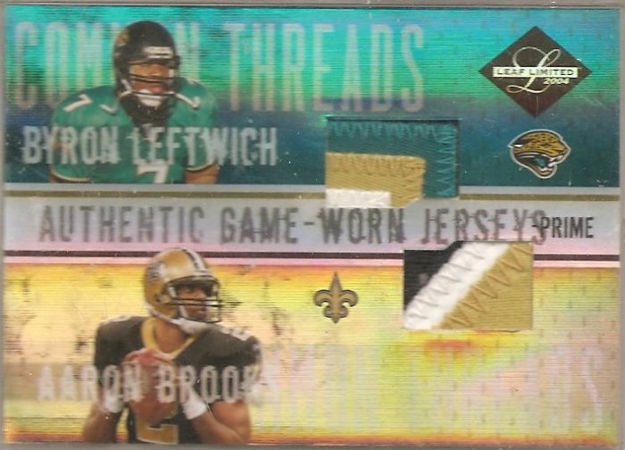 2004 Leaf Limited Leftwhich/Brooks Dual Patch