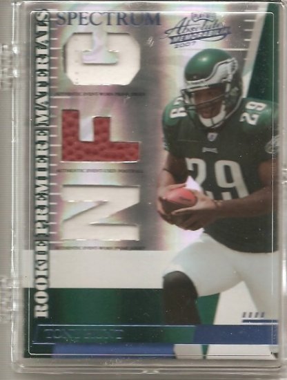 2007 Aboslute Tony Hunt RPM Ball/Jsy/Patch Spectrum